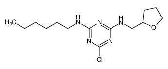 6-chloro-N2-hexyl-N4-tetrahydrofurfuryl-[1,3,5]triazine-2,4-diamine CAS:29603-83-6 manufacturer & supplier