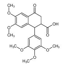 3-Carboxy-4-(3',4',5'-trimethoxyphenyl)-6.7-dimethoxy-1-tetralon CAS:2962-69-8 manufacturer & supplier