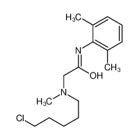 2-[5-chloropentyl(methyl)amino]-N-(2,6-dimethylphenyl)acetamide CAS:29622-29-5 manufacturer & supplier