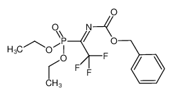 diethyl (N-benzyloxycarbonyl-2,2,2-trifluoroethaneimidoyl)phosphonate CAS:296238-72-7 manufacturer & supplier