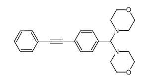 4,4'-((4-(phenylethynyl)phenyl)methylene)dimorpholine CAS:296244-91-2 manufacturer & supplier