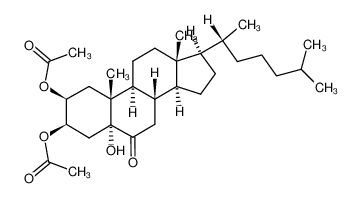 2β,3β-Diacetoxy-5α-hydroxycholestan-6-on CAS:29625-82-9 manufacturer & supplier