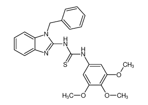 1-(1-benzyl-1H-benzo[d]imidazol-2-yl)-3-(3,4,5-trimethoxyphenyl)thiourea CAS:296259-98-8 manufacturer & supplier