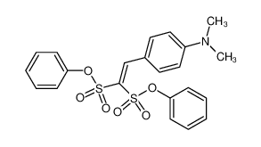 2-(4-Dimethylamino-phenyl)-ethene-1,1-disulfonic acid diphenyl ester CAS:29626-96-8 manufacturer & supplier