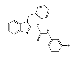 1-(1-benzyl-1H-benzo[d]imidazol-2-yl)-3-(3-fluorophenyl)thiourea CAS:296260-30-5 manufacturer & supplier