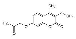 7-acetonyloxy-3-ethyl-4-methylcoumarin CAS:296265-89-9 manufacturer & supplier