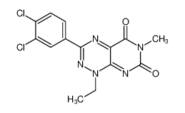 3-(3,4-dichlorophenyl)-1-ethyl-6-methylpyrimido[5,4-e][1,2,4]triazine-5,7(1H,6H)-dione CAS:296266-45-0 manufacturer & supplier