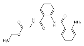 [2-(2-Amino-benzoylamino)-benzoylamino]-acetic acid ethyl ester CAS:296281-98-6 manufacturer & supplier