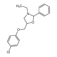 5-(4-chloro-phenoxymethyl)-3-ethyl-2-phenyl-oxazolidine CAS:29638-58-2 manufacturer & supplier