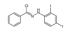 N-(2,4-diiodophenyl)benzohydrazonoyl chloride CAS:29654-23-7 manufacturer & supplier