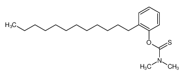 O-2-dodecylphenyl dimethylcarbamothioate CAS:29665-65-4 manufacturer & supplier