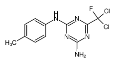 6-(dichloro-fluoro-methyl)-N-p-tolyl-[1,3,5]triazine-2,4-diamine CAS:2967-44-4 manufacturer & supplier