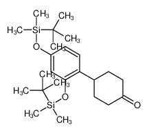 4-[2,4-bis[[tert-butyl(dimethyl)silyl]oxy]phenyl]cyclohexan-1-one CAS:296764-01-7 manufacturer & supplier