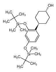 trans-4-(2,4-bis{[tert-butyl(dimethyl)silyl]oxy}phenyl)cyclohexanol CAS:296764-42-6 manufacturer & supplier