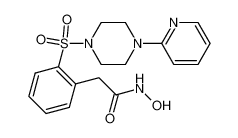 [2-(4-pyridin-2-yl-piperazine-1-sulfonyl)phenyl]-N-hydroxyacetamide CAS:296765-89-4 manufacturer & supplier