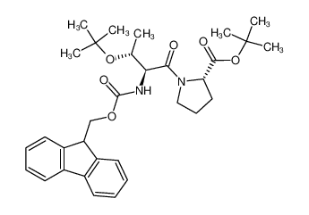 (S)-1-[(2S,3R)-3-tert-Butoxy-2-(9H-fluoren-9-ylmethoxycarbonylamino)-butyryl]-pyrrolidine-2-carboxylic acid tert-butyl ester CAS:296774-62-4 manufacturer & supplier