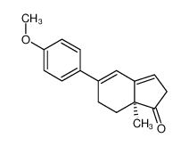 (S)-5-(4-methoxyphenyl)-7a-methyl-2,6,7,7a-tetrahydro-1H-inden-1-one CAS:29680-06-6 manufacturer & supplier