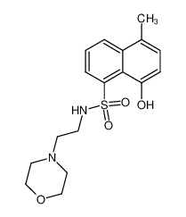 8-hydroxy-5-methyl-naphthalene-1-sulfonic acid 2-morpholin-4-yl-ethylamide CAS:2970-20-9 manufacturer & supplier