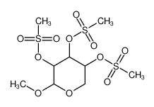 [6-methoxy-4,5-bis(methylsulfonyloxy)oxan-3-yl] methanesulfonate CAS:29709-78-2 manufacturer & supplier