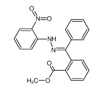 2-methoxycarbonylbenzophenone 2'-nitrophenylhydrazone CAS:297132-08-2 manufacturer & supplier