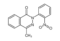 4-methyl-2-(2-nitrophenyl)-1,2-dihydrophthalazin-1(2H)-one CAS:297132-10-6 manufacturer & supplier