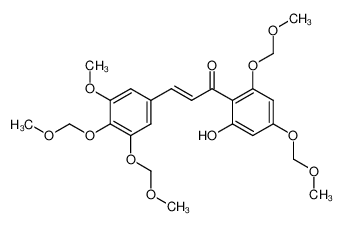 1-(2-hydroxy-4,6-bismethoxymethoxyphenyl)-3-(3-methoxy-4,5-bis-methoxymethoxyphenyl)propenoate CAS:297132-90-2 manufacturer & supplier