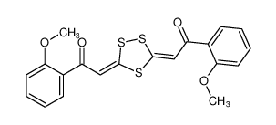 (2Z,2'Z)-2,2'-(1,2,4-trithiolane-3,5-diylidene)bis(1-(2-methoxyphenyl)ethan-1-one) CAS:297134-76-0 manufacturer & supplier