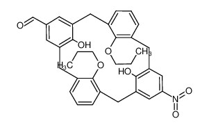 11-nitro-23-formyl-25,27-dihydroxy-26,28-dipropoxypentacyclo[19.3.1.13,7.19,13.115,19]octacosa-1(25),3,5,7(28),9,11,13(27),15,17,19(26),21,23-dodecene CAS:297161-33-2 manufacturer & supplier