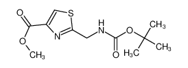 methyl 2-(((tert-butoxycarbonyl)amino)methyl)thiazole-4-carboxylate CAS:297165-32-3 manufacturer & supplier