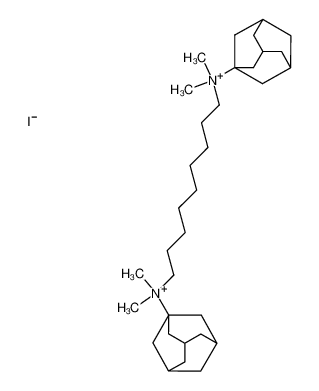 mono(N1,N9-di(adamantan-1-yl)-N1,N1,N9,N9-tetramethylnonane-1,9-diaminium) monoiodide CAS:29736-16-1 manufacturer & supplier