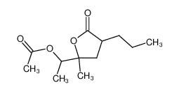 5-(1-acetoxy-ethyl)-5-methyl-3-propyl-dihydro-furan-2-one CAS:29739-30-8 manufacturer & supplier