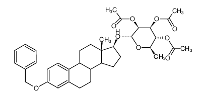 Acetic acid (3S,4S,5R,6R)-4,5-diacetoxy-2-((13S,17S)-3-benzyloxy-13-methyl-7,8,9,11,12,13,14,15,16,17-decahydro-6H-cyclopenta[a]phenanthren-17-yloxy)-6-methyl-tetrahydro-pyran-3-yl ester CAS:29742-76-5 manufacturer & supplier