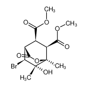 dimethyl (1R,4R,5S,6R,7S,8S)-8-bromo-7-hydroxy-1,7-dimethyl-3-oxo-2-oxabicyclo[2.2.2]octane-5,6-dicarboxylate CAS:29767-02-0 manufacturer & supplier