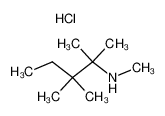 Methyl-(1,1,2,2-tetramethyl-butyl)-amine; hydrochloride CAS:29772-77-8 manufacturer & supplier