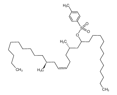 (11S,17R)-11,17-dimethyl-19-(p-toluenesulfonyloxy)hentriacont-13-ene CAS:297731-61-4 manufacturer & supplier