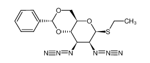 ethyl 2,3-diazido-4,6-O-benzylidene-2,3-dideoxy-1-thio-β-D-mannopyranoside CAS:297733-55-2 manufacturer & supplier