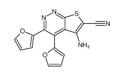 5-amino-3,4-difurylthieno[2,3-c]pyridazine  6-carbonitrile CAS:297742-11-1 manufacturer & supplier