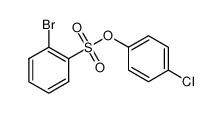 4-chlorophenyl 2-bromobenzenesulfonate CAS:297743-39-6 manufacturer & supplier