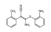 Z-α-[amino[(2-aminophenyl)thio]methylene]-2-methylbenzeneacetonitrile CAS:297745-37-0 manufacturer & supplier