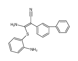 E-α-[amino[(2-aminophenyl)thio]methylene]-3-phenyl   benzeneacetonitrile CAS:297745-43-8 manufacturer & supplier