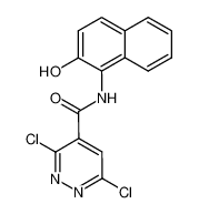 3,6-dichloro-N-(2-hydroxy-1-naphthyl)-pyridazine-4-carboxamide CAS:297768-01-5 manufacturer & supplier