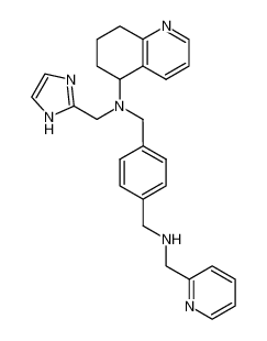 N-((1H-imidazol-2-yl)methyl)-N-(4-(((pyridin-2-ylmethyl)amino)methyl)benzyl)-5,6,7,8-tetrahydroquinolin-5-amine CAS:297769-13-2 manufacturer & supplier