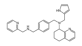 N-((1H-pyrrol-2-yl)methyl)-N-(4-(((pyridin-2-ylmethyl)amino)methyl)benzyl)-5,6,7,8-tetrahydroquinolin-8-amine CAS:297769-25-6 manufacturer & supplier