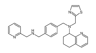 N-(4-(((pyridin-2-ylmethyl)amino)methyl)benzyl)-N-(thiazol-2-ylmethyl)-5,6,7,8-tetrahydroquinolin-8-amine CAS:297769-27-8 manufacturer & supplier