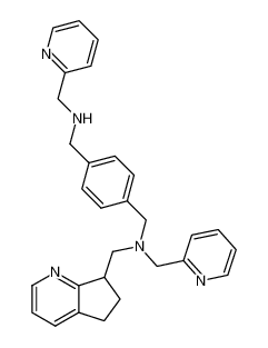 1-(6,7-dihydro-5H-cyclopenta[b]pyridin-7-yl)-N-(pyridin-2-ylmethyl)-N-(4-(((pyridin-2-ylmethyl)amino)methyl)benzyl)methanamine CAS:297769-89-2 manufacturer & supplier