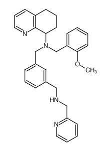 N-[(2-methoxyphenyl)methyl]-N'-(2-pyridinylmethyl)-N-(5,6,7,8-tetrahydro-8-quinolinyl)-1,3-benzenedimethanamine CAS:297771-06-3 manufacturer & supplier