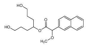 1,7-dihydroxyheptan-4-yl methoxy-(2-naphthyl)acetate CAS:297773-44-5 manufacturer & supplier