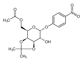 p-Nitrophenyl-3,4-O-isopropyliden-6-O-acetyl-α-D-galactosid CAS:29781-36-0 manufacturer & supplier