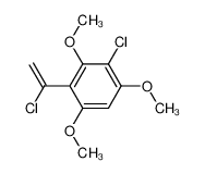 2,4,6-Trimethoxy-3-chlor-1-(α-chlorvinyl)benzol CAS:29784-37-0 manufacturer & supplier