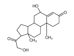 (6R,8S,9S,10R,13S,14S,17S)-6-hydroxy-17-(2-hydroxyacetyl)-10,13-dimethyl-1,2,6,7,8,9,11,12,14,15,16,17-dodecahydrocyclopenta[a]phenanthren-3-one CAS:298-65-7 manufacturer & supplier